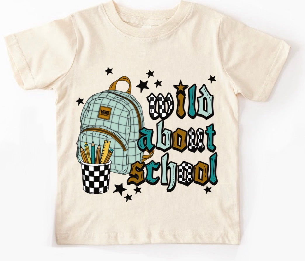 wild about school tees ✏️