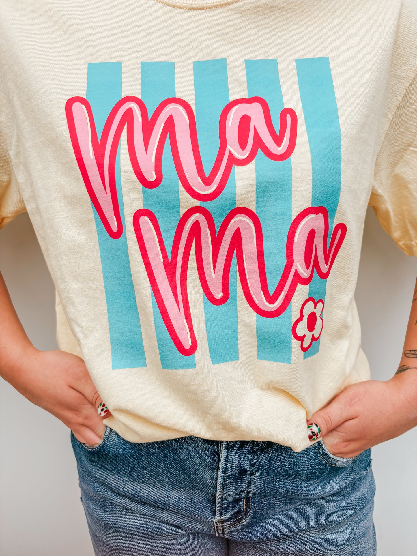 bright mama tee ✿