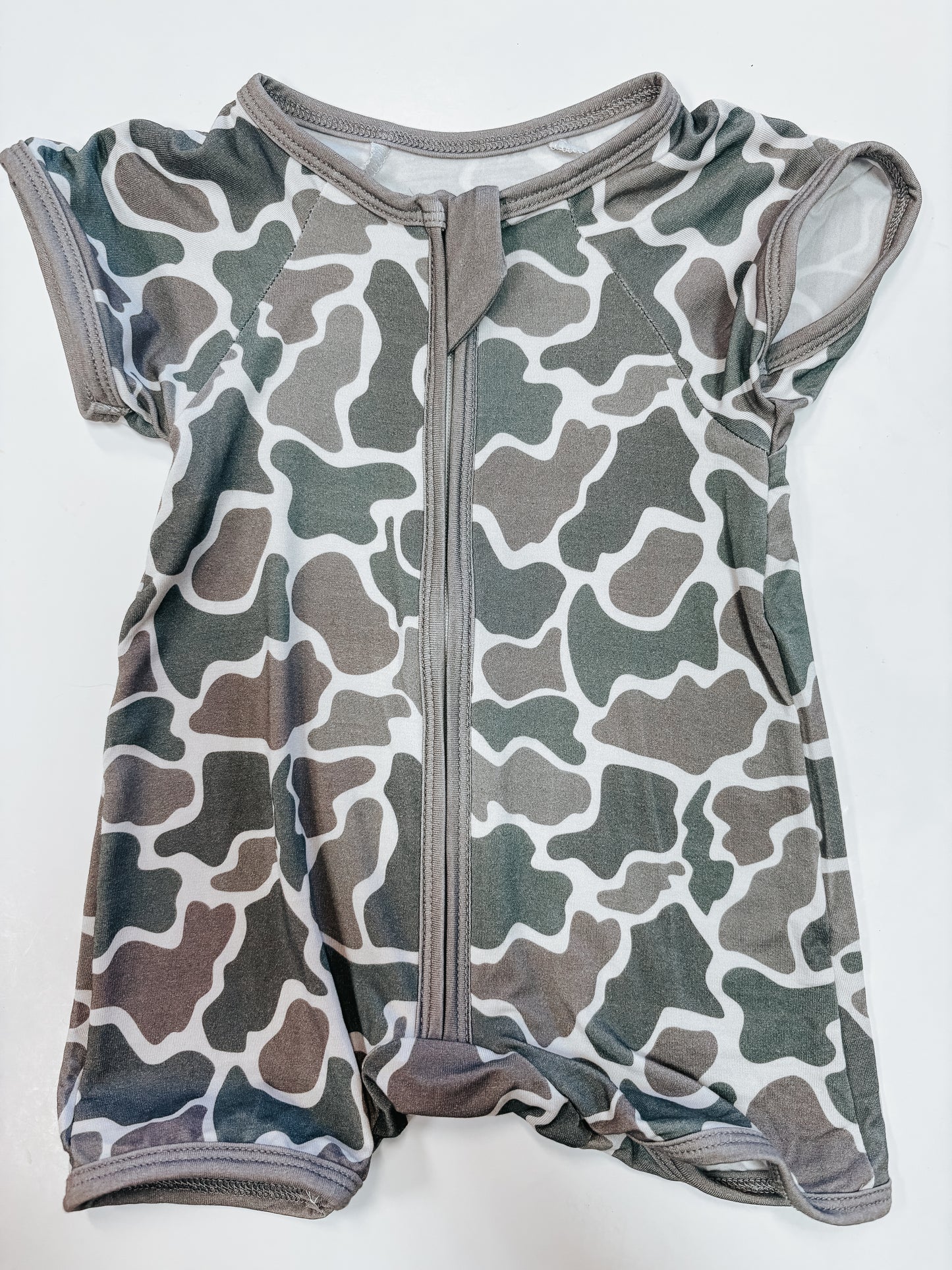 camo bamboo shortie ☻