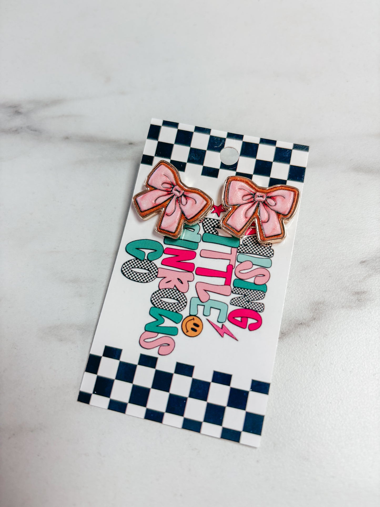 meant to be bow earrings ✿