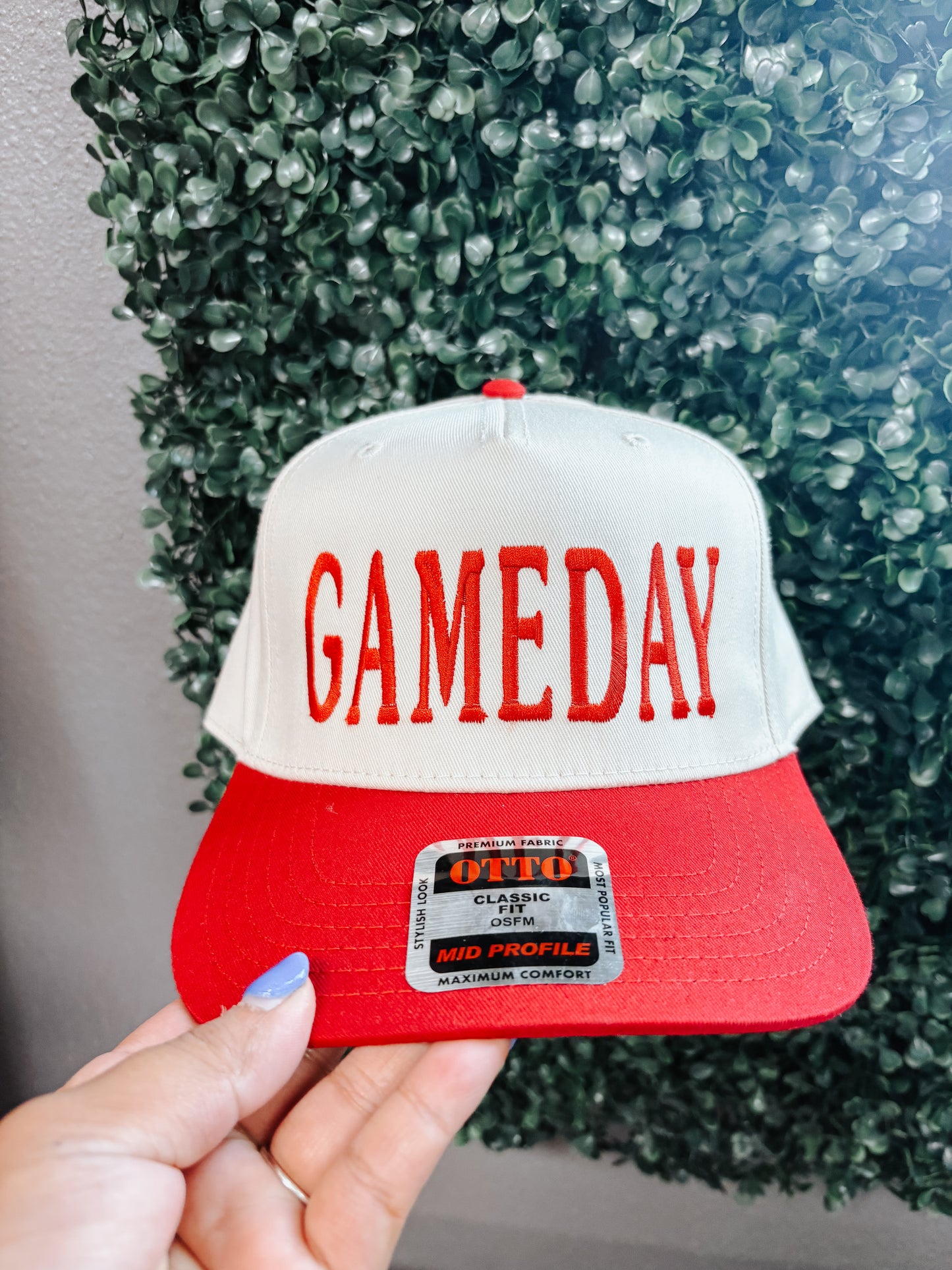 game day trucker - red☻