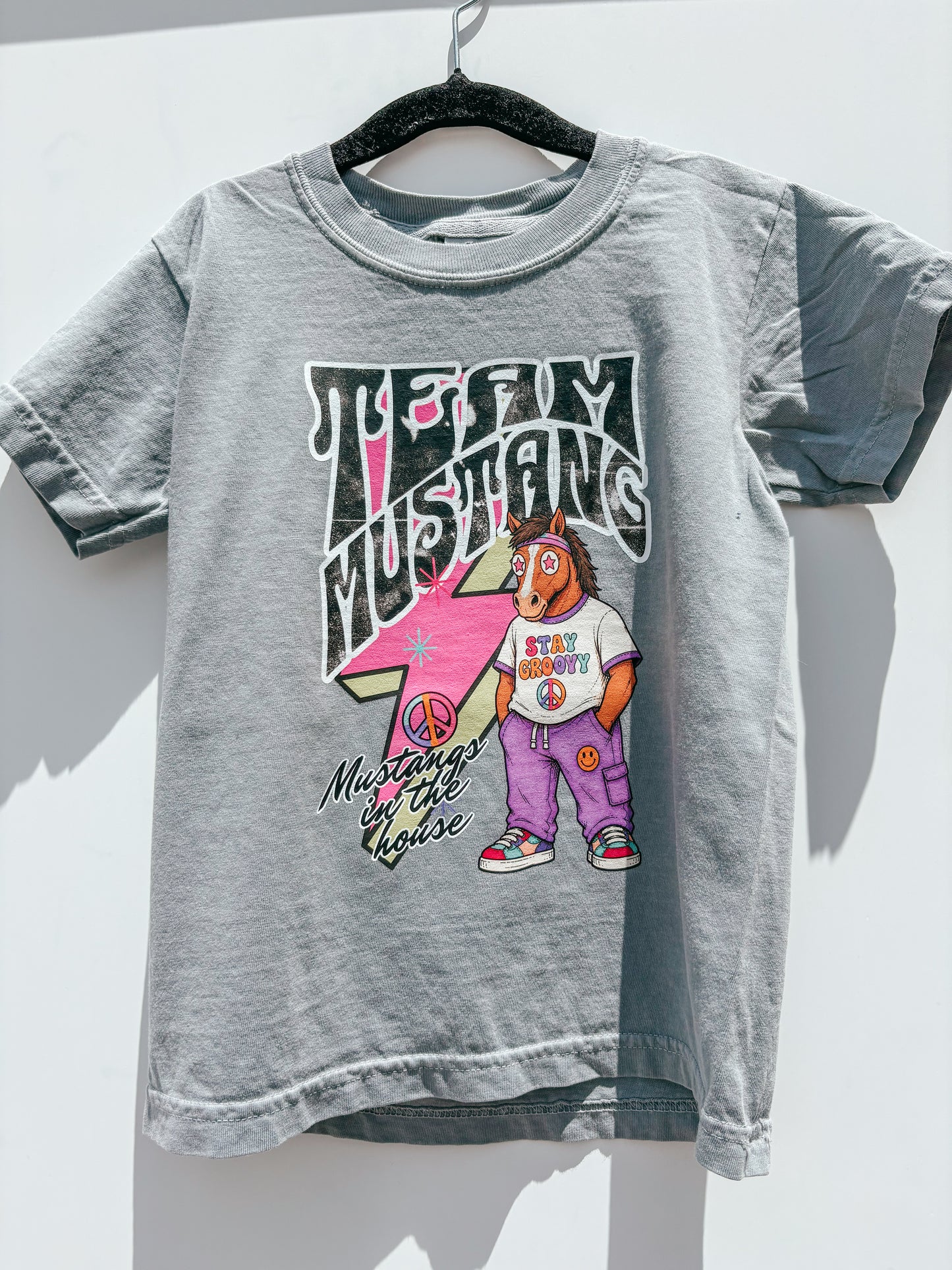 team mustangs youth tee ☆