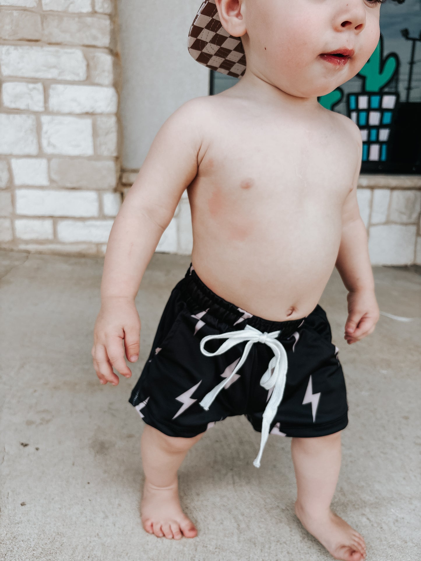 rad boltz swim trunks ⚡︎