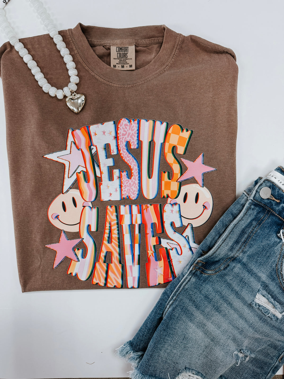 retro Jesus tee†