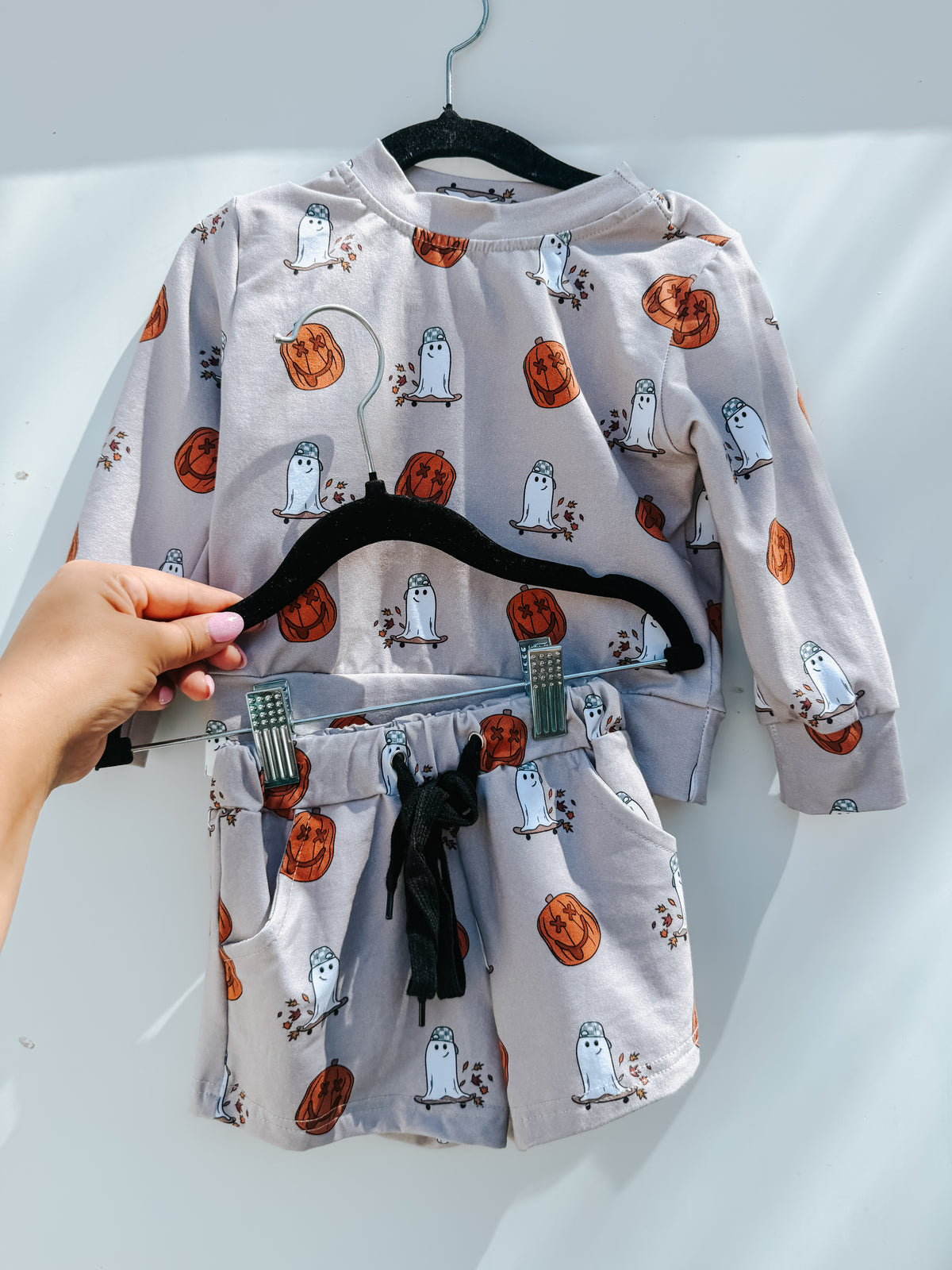 spooky skater cotton set ☻