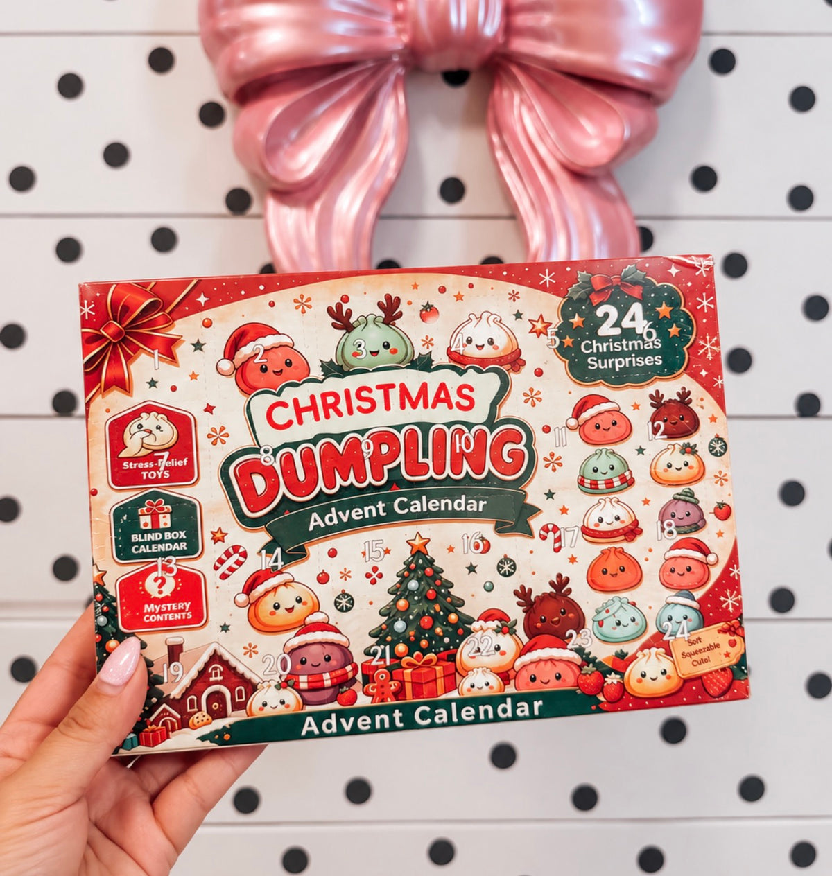dumpling squishy advent calendar ✿