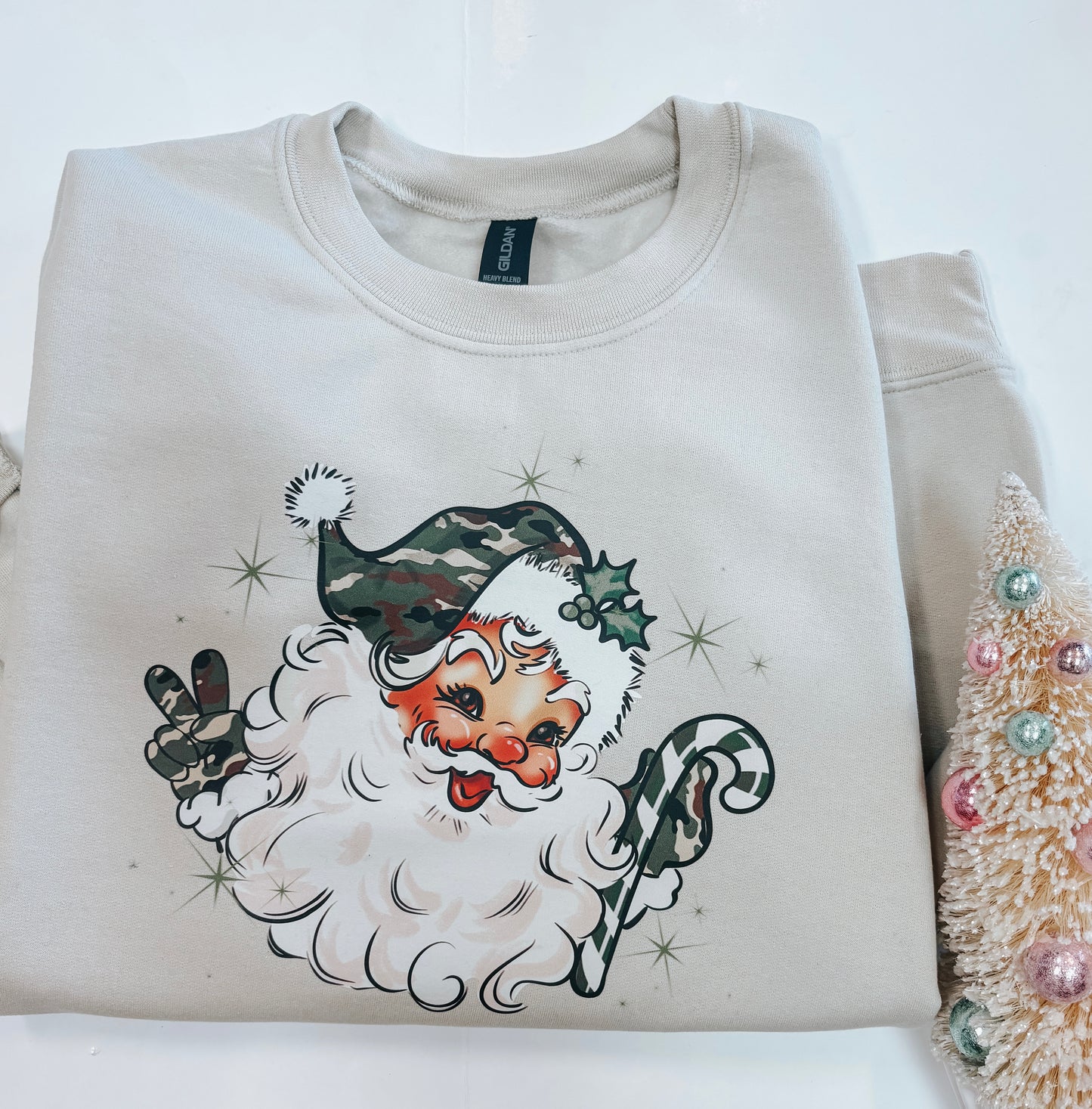 santa baby camo sweatshirt ✿