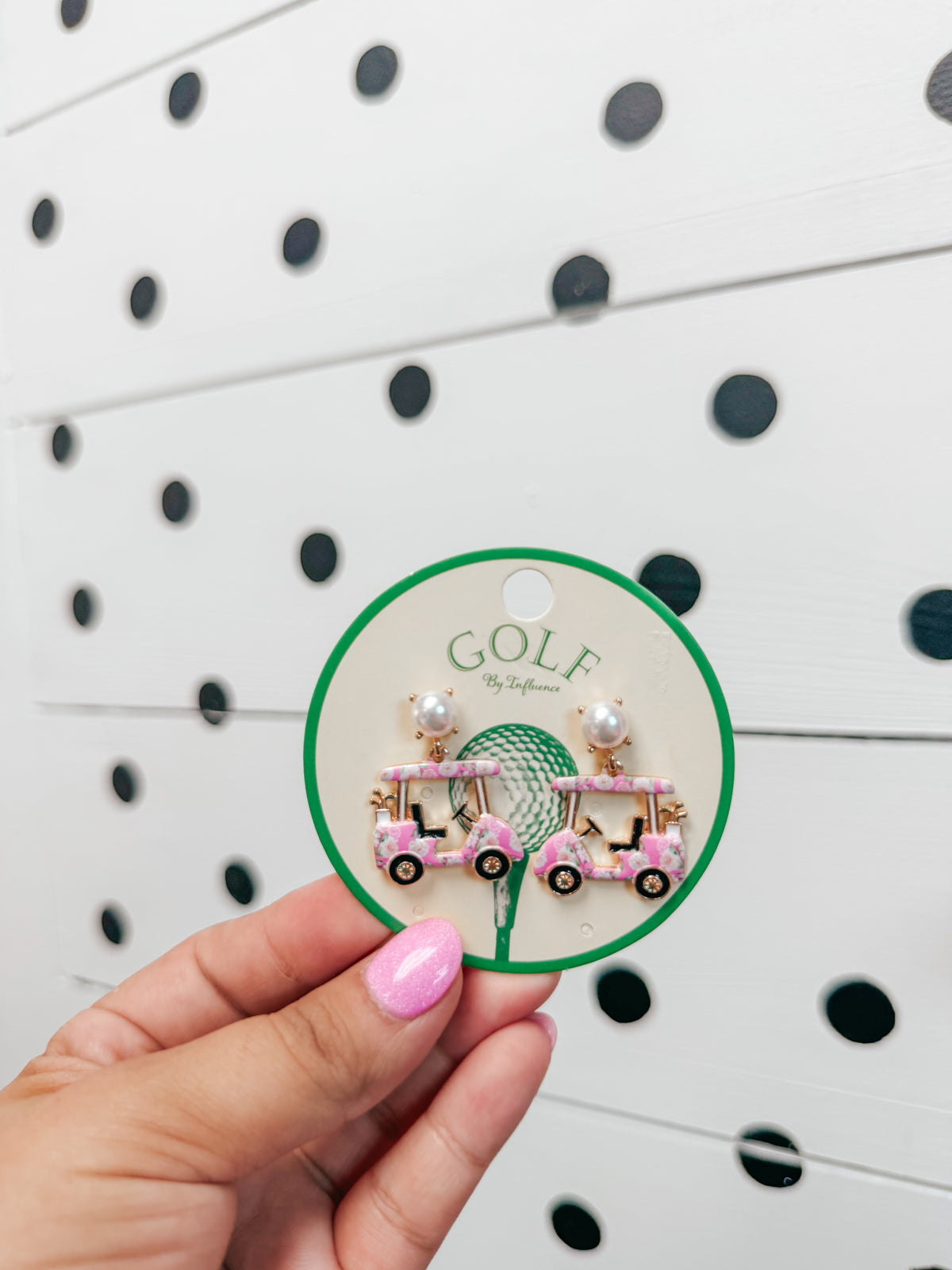 golf earrings ⛳️