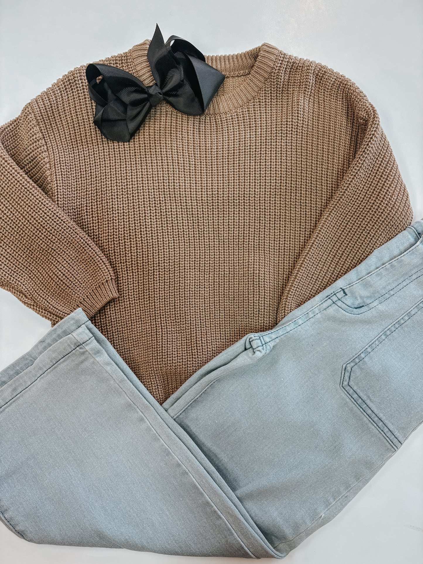 basic fall day sweater - mocha☆