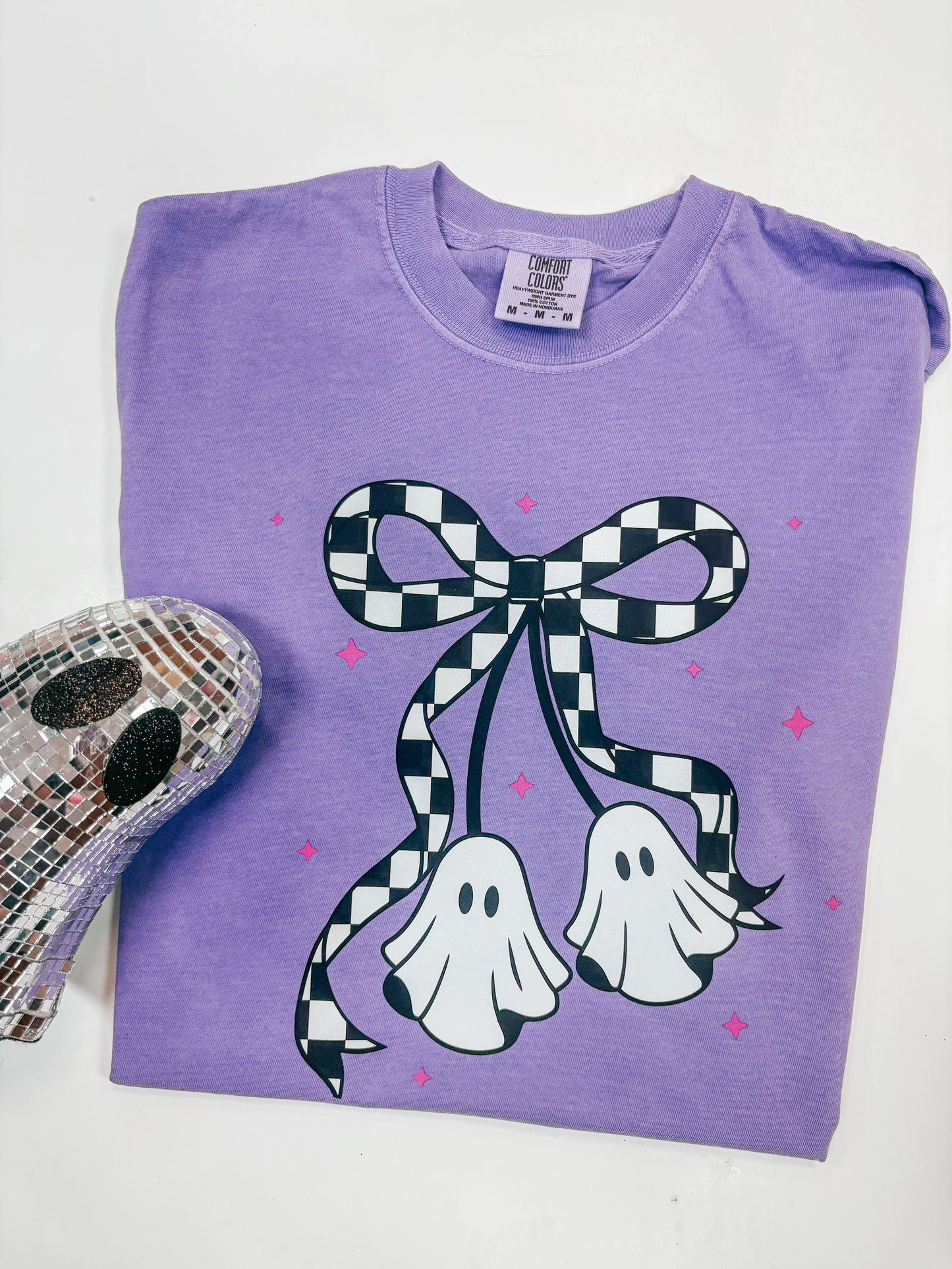 checkered ghost tee ✿
