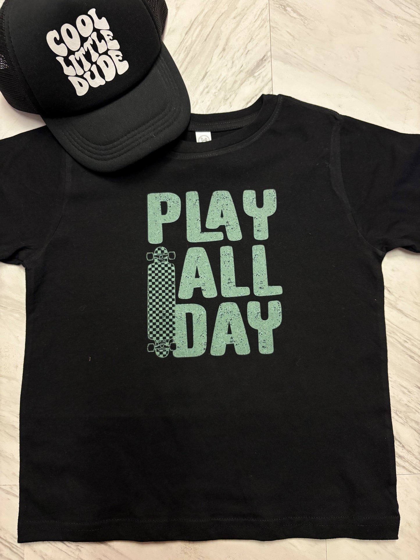 play all day tee ⚡︎