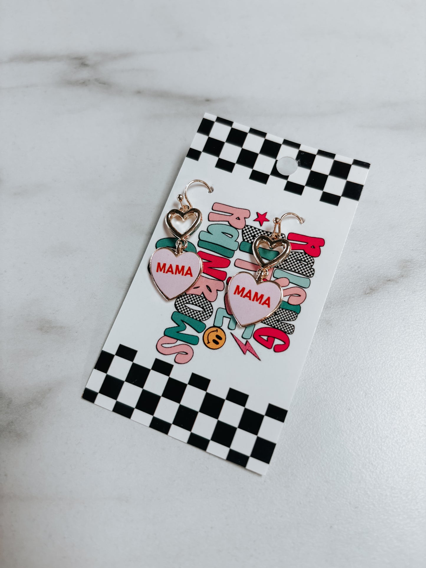 dainty mama earrings ✿