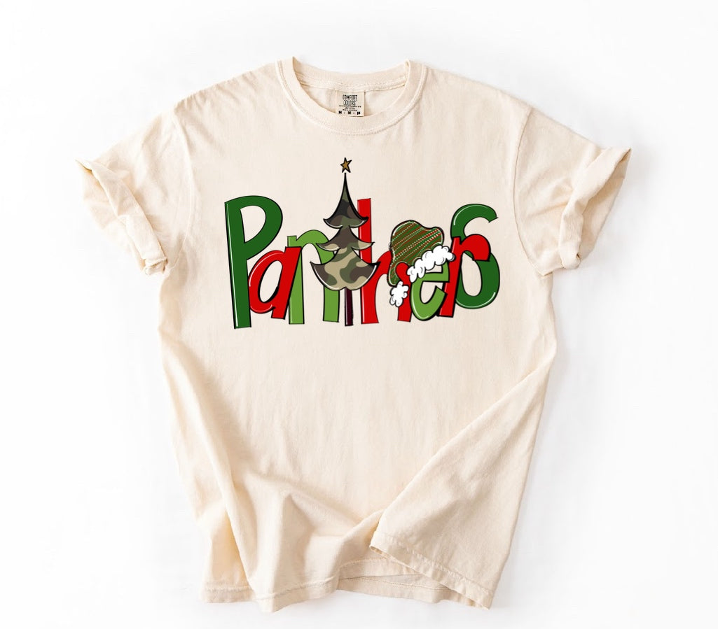 camo Christmas mascot ☻