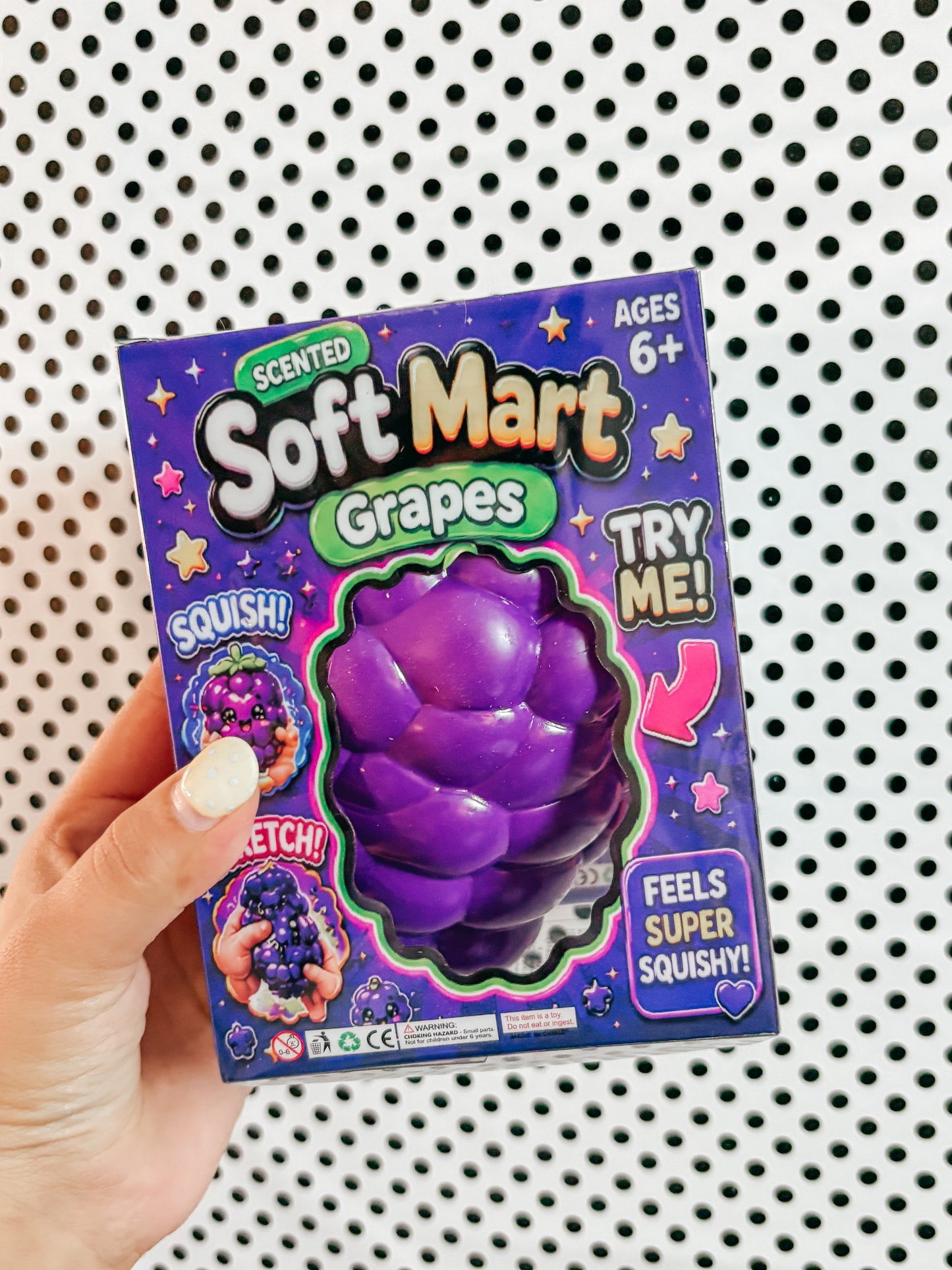 squishy scented grapes ✿