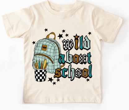 wild about school tees ✏️
