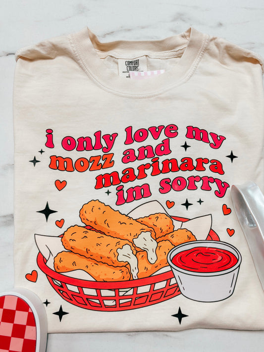 only love my mozz im sorry tee ♡