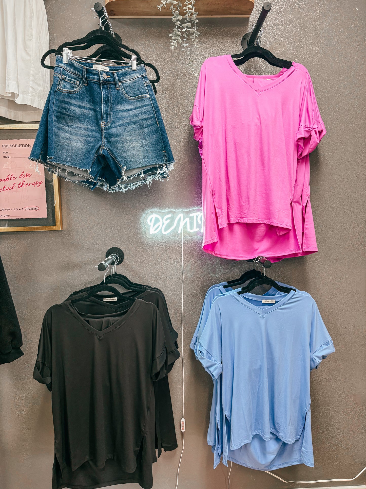 on the way butter biker set - black ✿