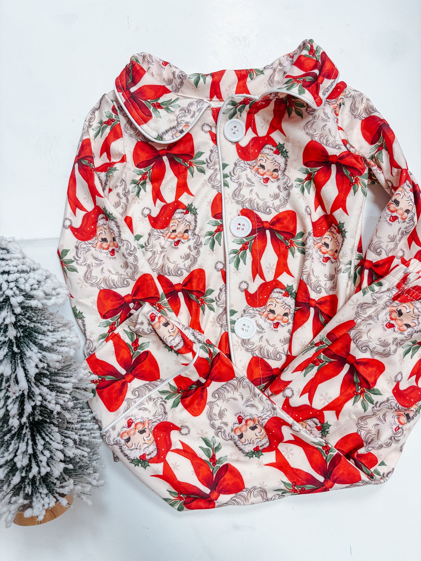 vintage santa pjs ✿
