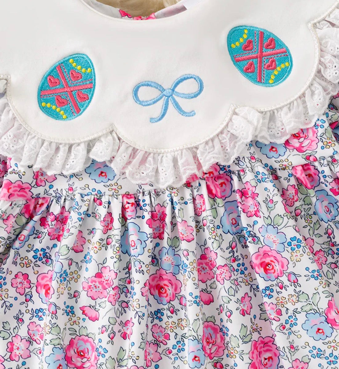 smocked easter dress ✿