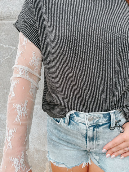 mesh layering top ✿