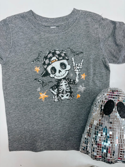 spooky skeleton 💀 tee