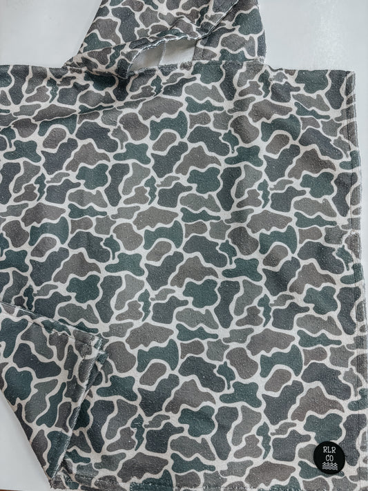 camo summer hooded towel ☀︎