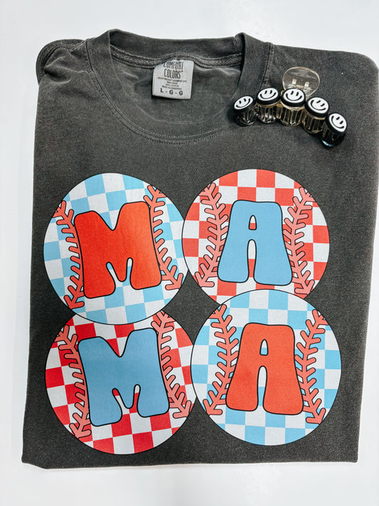 mama baseball tee ☻