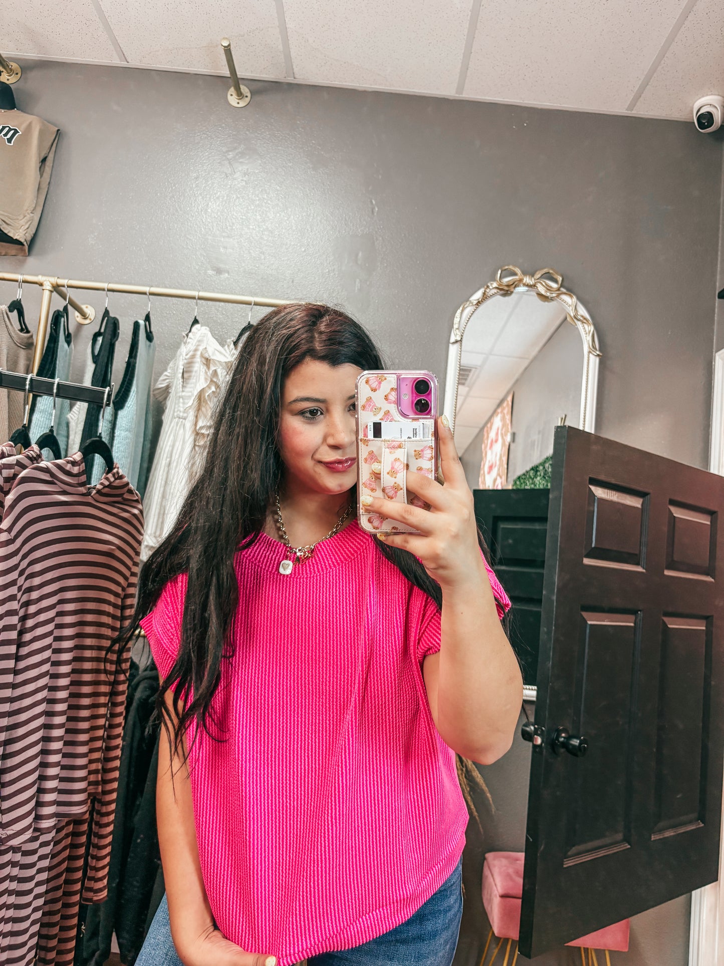 everyday basic ribbed top ✿
