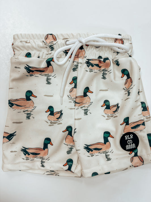 duck swim trunks 🦆
