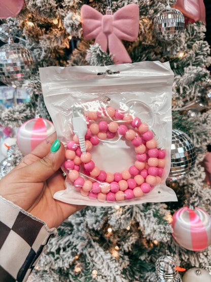 beaded dual end charger  ✿