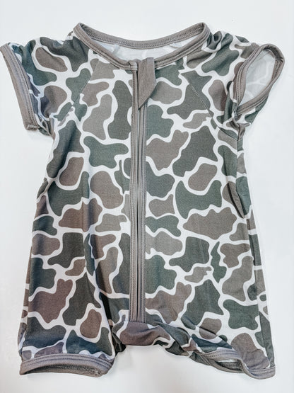 camo bamboo shortie ☻