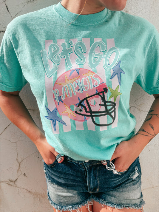 let’s go patriots tee ☆