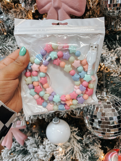 beaded dual end charger  ✿