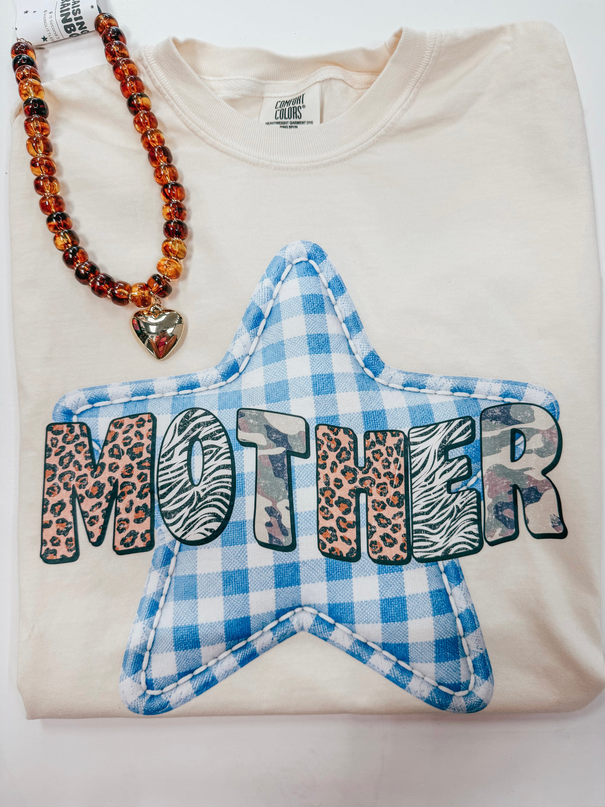 mother camo & leopard tee ✿