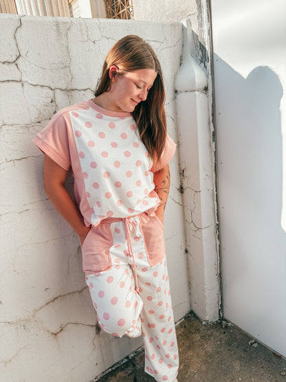 trust the process polka dot set ✿