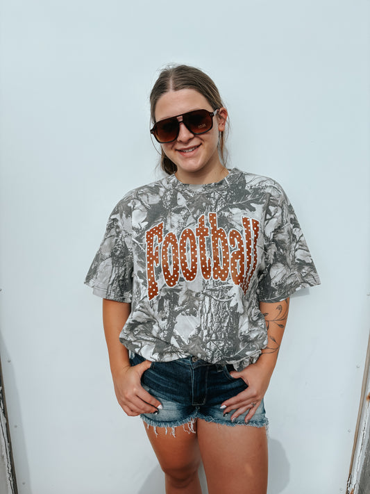football camo tee  🏈