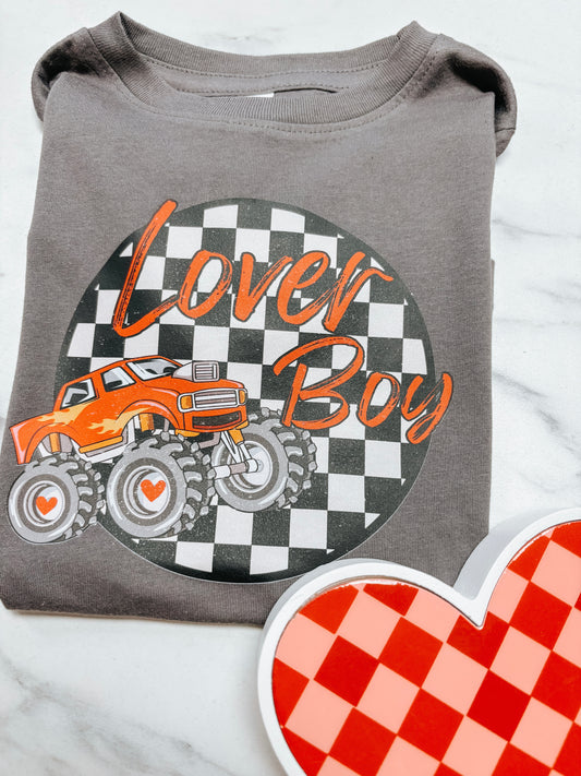 lover boy monster truck tee ♡