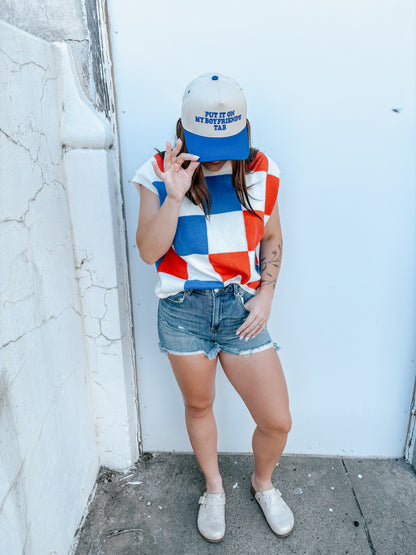 fireworks & freedom top ✿