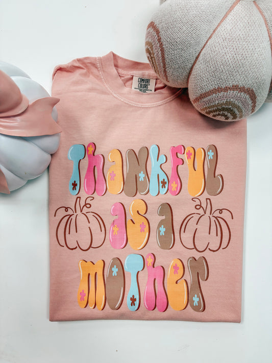 thankful mother tee  ✿