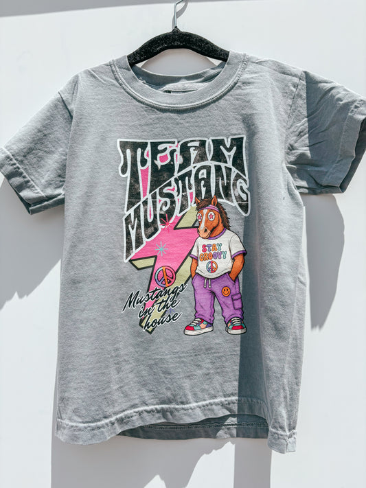team mustangs youth tee ☆