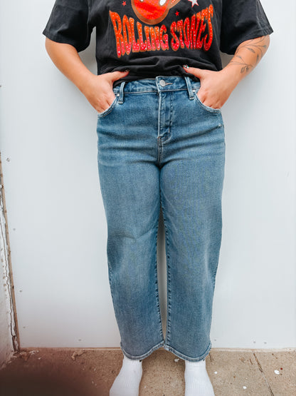 RISEN denim barrel jeans ✿