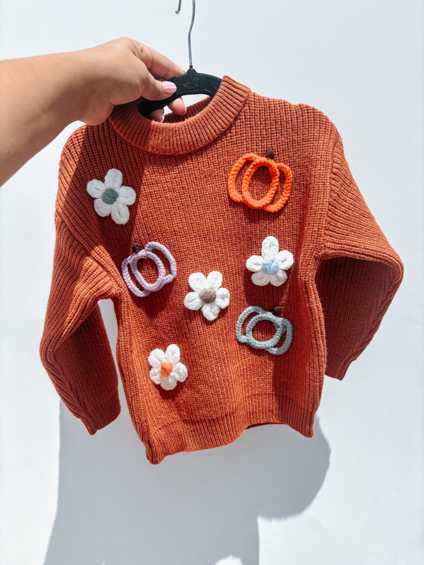 floral & flower sweater ✿