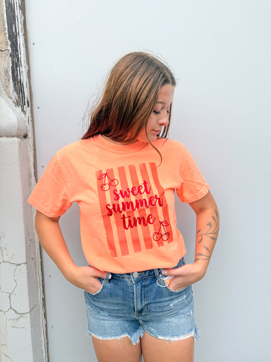sweet summertime tee ☀︎