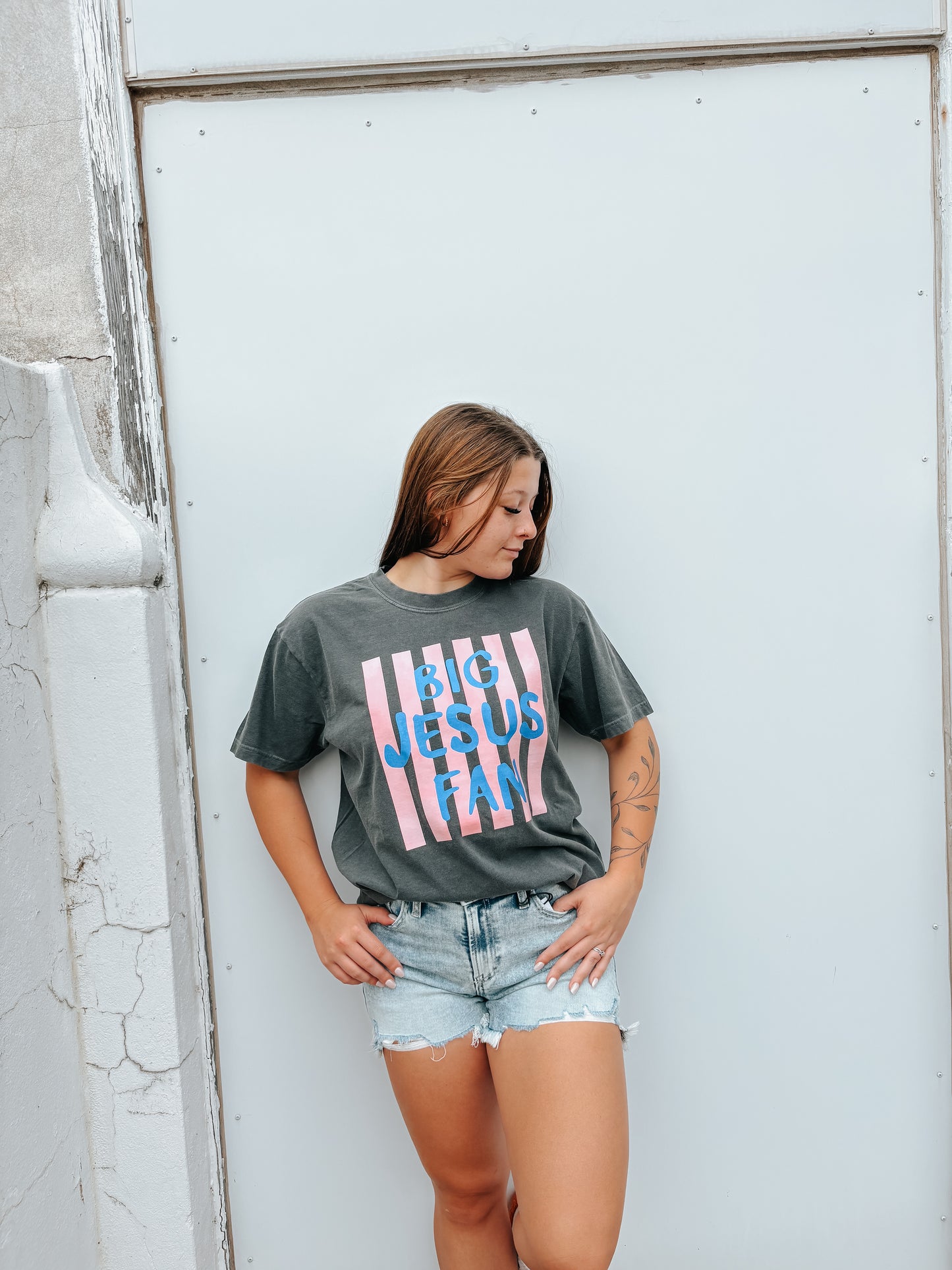 big Jesus fan tee ✿