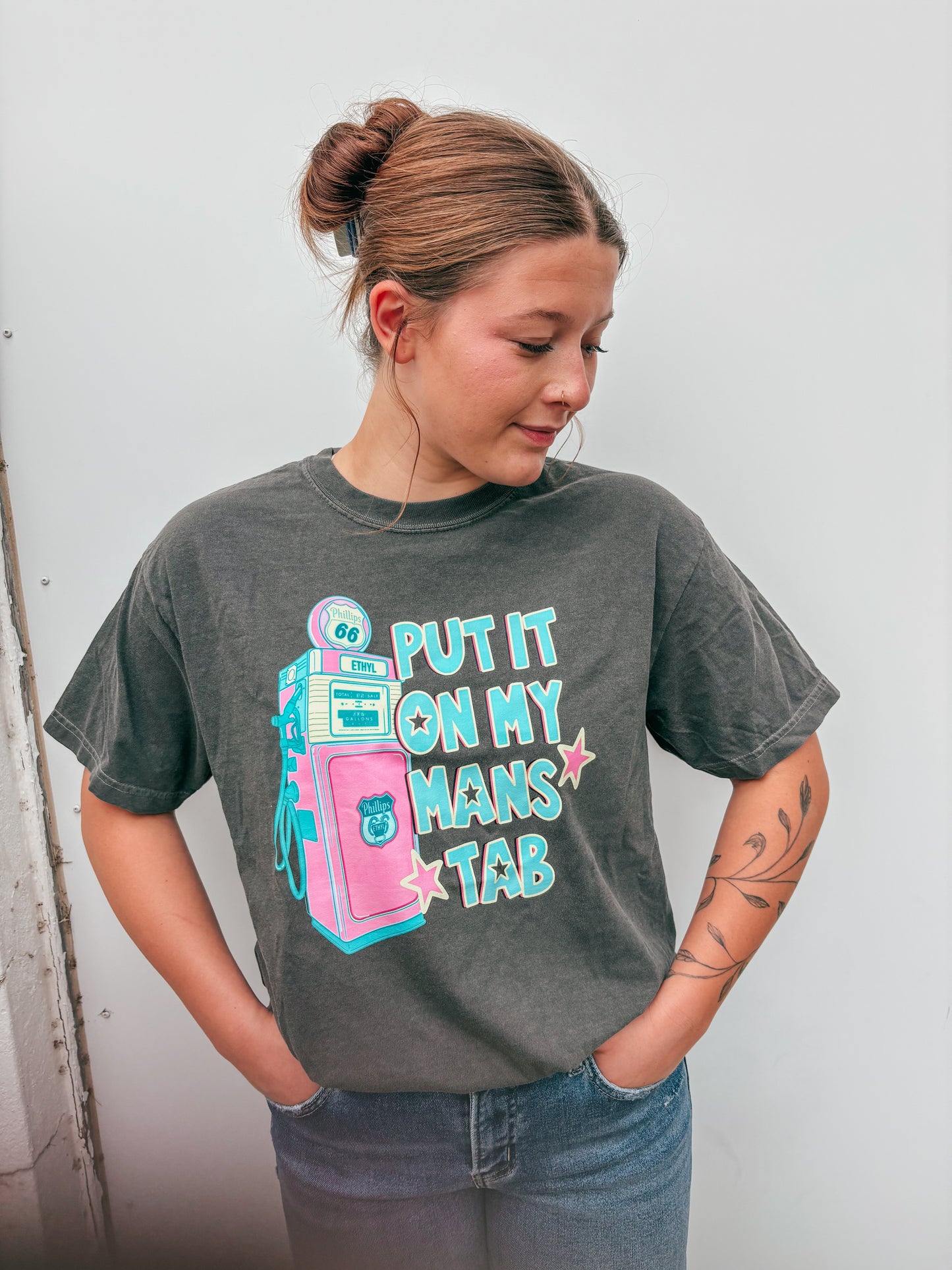 put it on my mans tab tee ✿