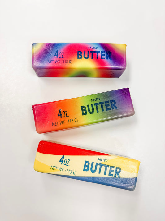 rainbow butter squishy