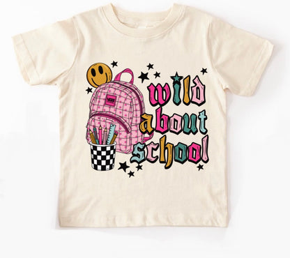 wild about school tees ✏️