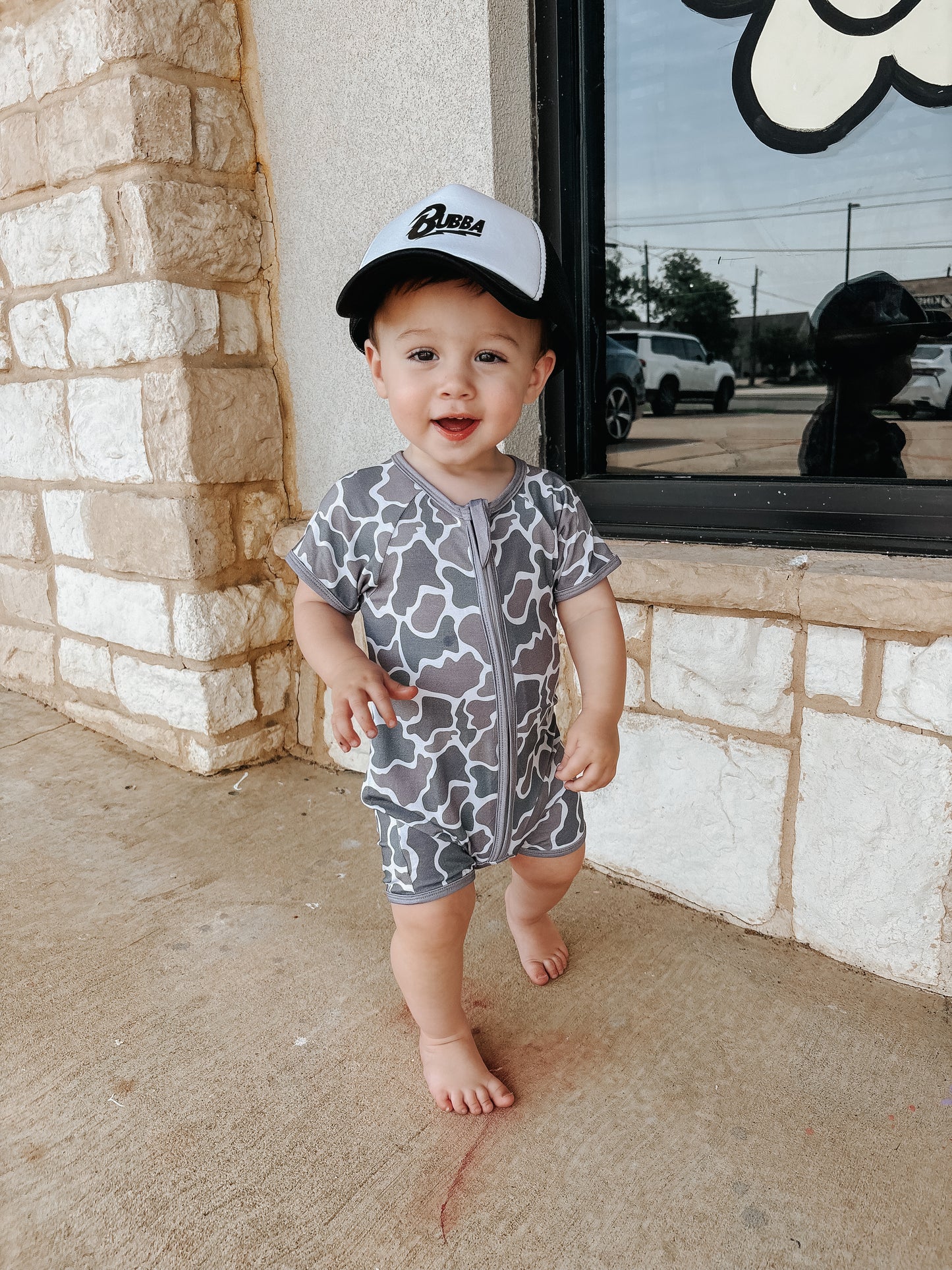 camo bamboo shortie ☻