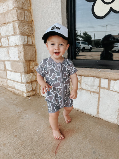 camo bamboo shortie ☻