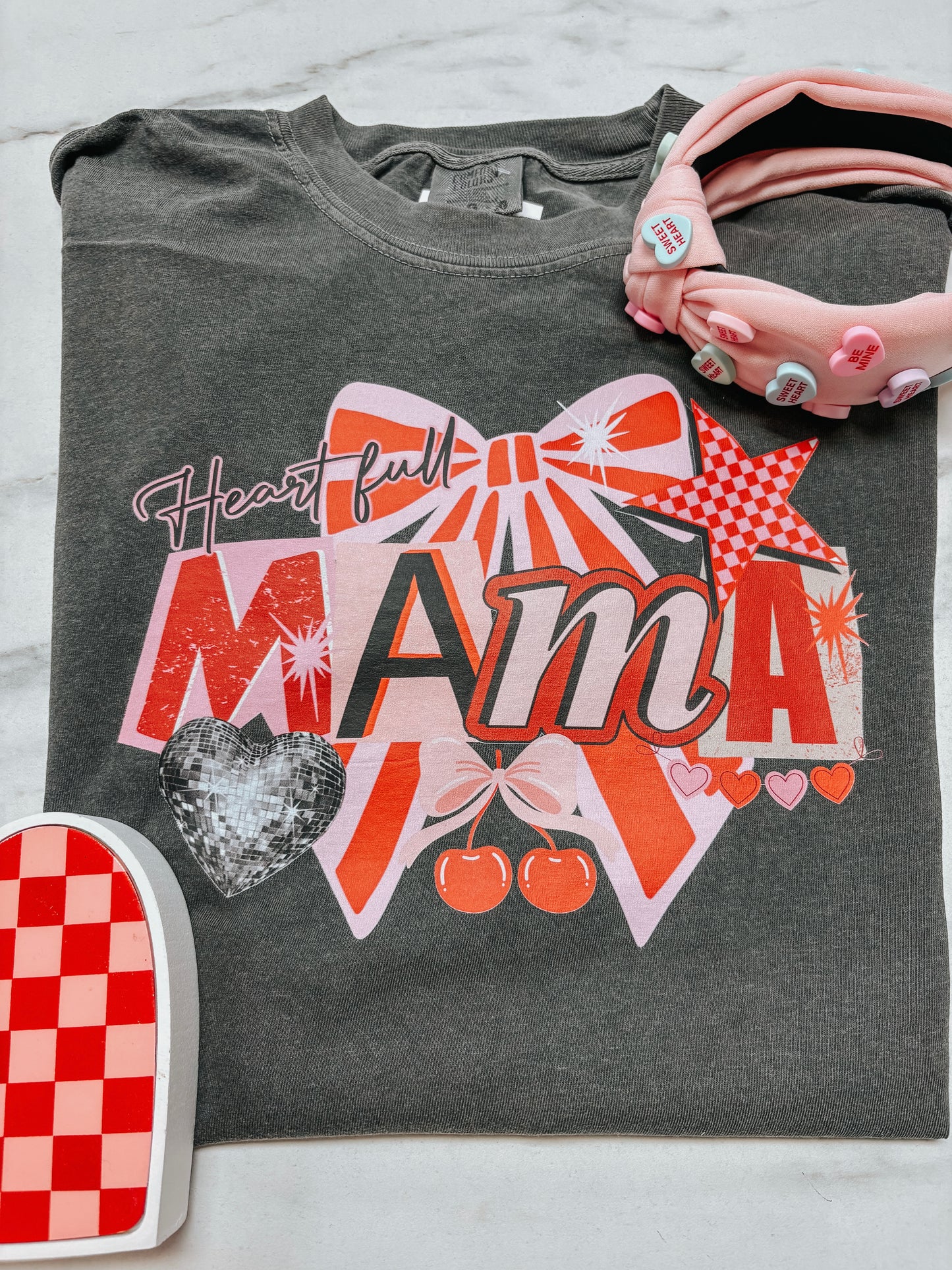 heartful mama heart tee ♡